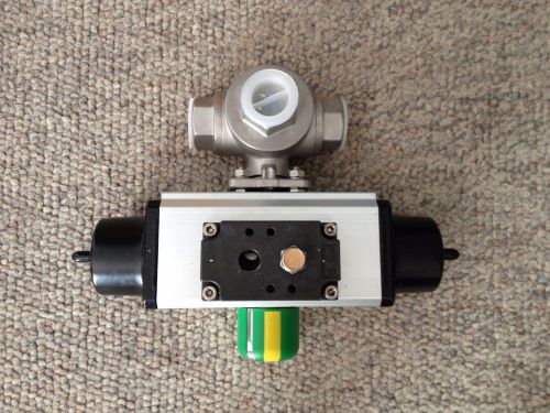 Pneumatic Acuator &amp; Valve by Assured Automation TYPE: PS030
