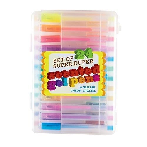 International Arrivals Super Duper Scented Gel Pens Set of 24 (132-22) CLASSIC