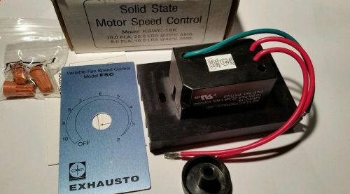 SOLID STATE MOTOR SPEED CONTROL MODEL KBWC-18K