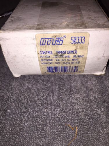 Mars ~ Control Transformer ~ Model 50333 ~ 12/208/240VAC ~ 50/60Hz (B7)