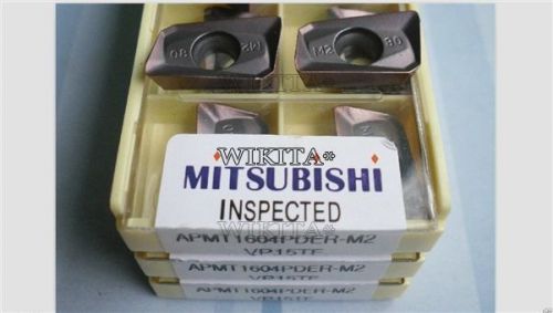 new mitsubishi apmt1604pder-m2 vp15tf carbide insert 10pcs/box
