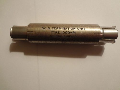 50 ohm Termination Unit Type 1000-P1 General Radio Co.