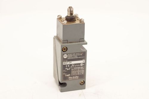 ALLEN BRADLEY 802T-DP LIMIT SWITCH 4/13 TOP ROLLER NOS (SB4)