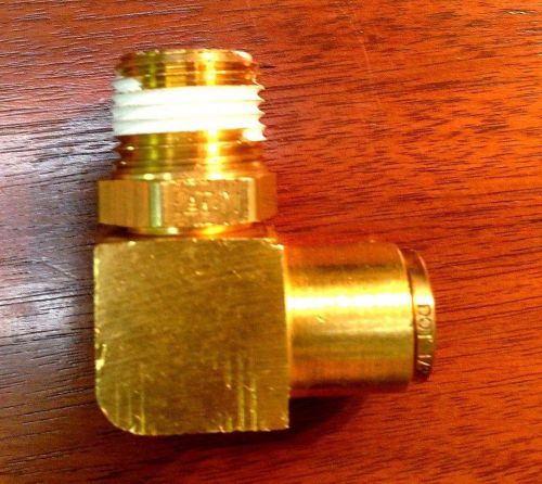 Techtran dot push-in swivel male elbow 1/2&#034; tube 1/2&#034; thread pl1369-8d *new* for sale