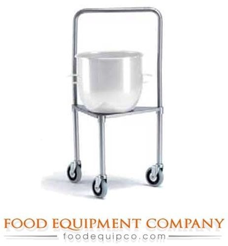 Sammic 1500261 mixing bowl dolly for 30 qt. bowl stainless steel for sale