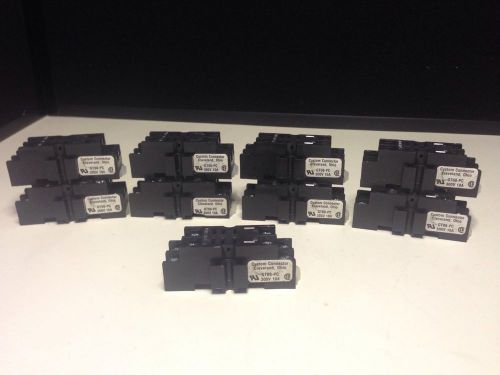 NEW Lot of (7) Custom Connector GT08-PC 300V 10A 8-blade Rail  *Free Shipping*