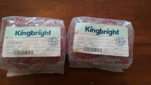 2000pc KINGBRIGHT LED W53HD