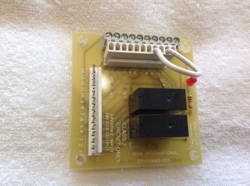 York 031-00880-001 control circuit board for sale