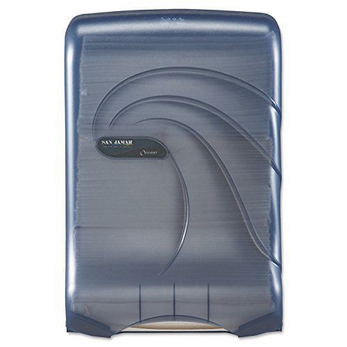 San Jamar T1790TBL Artic Blue Large Capacity Ultrafold Multifold/C-Fold Towel