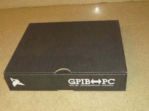 NATIONAL INSTRUMENTS GPIB TO PC IEEE-488 INSTRUMENTATION INTERFACE MANUAL -kk