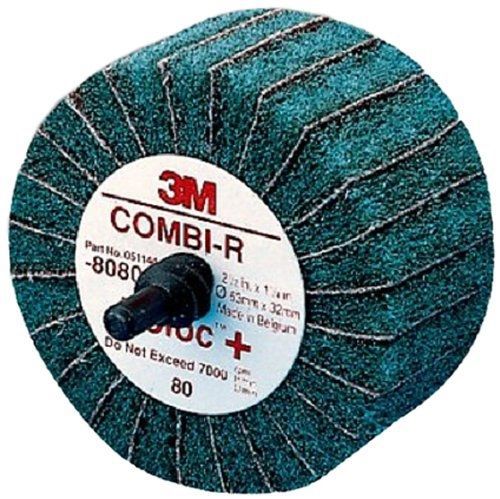 3M Scotch-Brite(TM) Combi-R Wheel 80802, X-Weight, Roloc Quick-Change