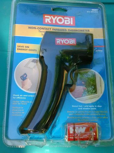 Ryobi ZRIR001 Non-Contact Infrared Digital Readout DisplayThermometer