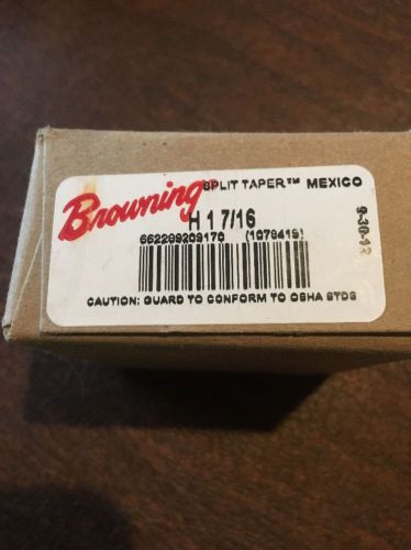 NEW BROWNING SPLIT TAPERED BUSHING H 1 7/16&#034; H1716