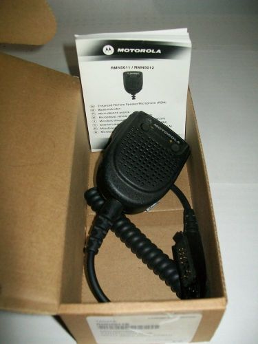 MOTOROLA SPEAKER MIC RMN5011B  FOR MTP700 MTP750 RADIO