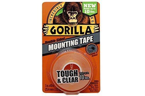 Gorilla Tape 6065001 Mounting Tape, Clear