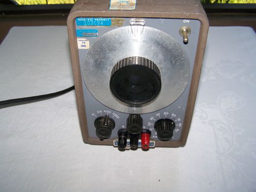 HP AUDIO OSCILLATOR MODEL 200AB USED BY NASA DURING APOLLO 11 MOON LANDING