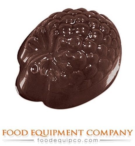 Paderno 47867-41 Chocolate Mold raspberry 1.5&#034; L x 1-1/4&#034; W x 1&#034; H 8 per sheet