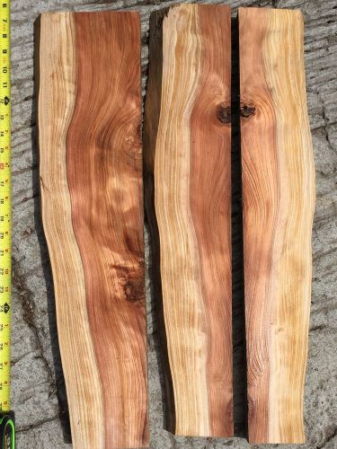 Hawaiian Curly Sugi Japanese Incense Cedar 3@24&#034;x2-6x1&#034; Reclaimed