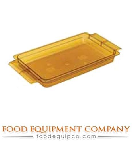 Cambro 12HPH150 H-Pan™ full-size 2-1/2&#034;D amber  - Case of 6