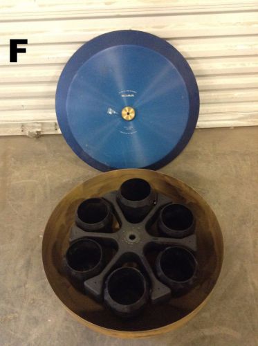 Beckman JS-4.2 Laboratory Swinging Bucket Centrifuge Rotor 4200rpm 6 Tube Slots