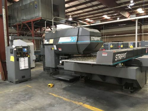 33 ton strippit 1250h/30 cnc turret punch for sale