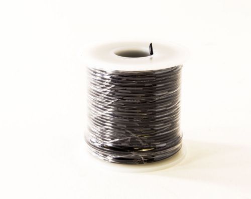 HOOK UP WIRE 22 GAUGE SOLID (100&#039; / BLACK)