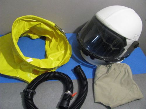 3M WHITECAP W-8000 GENERAL PURPOSE HELMET WITH EXTRAS