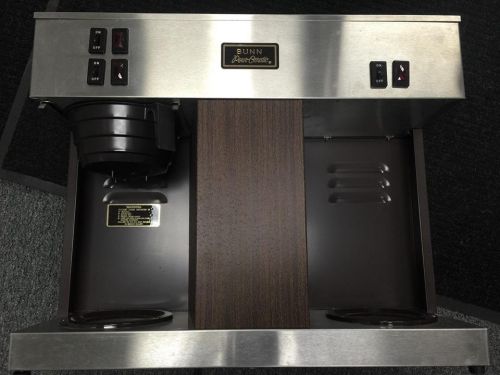 Vtg BUNN Pour-Omatic Coffee Machine Brewer Maker 3 Burner Carafes Model Vps