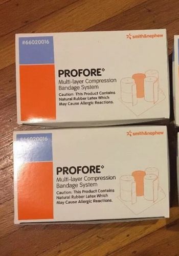 Lot Of 2 Smith &amp; Nephew Profore Multi-Layer Compression Bandage System Four Part