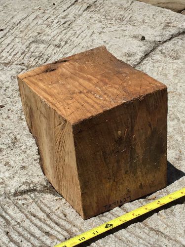 Tamarind Wood Bowl Blank From Hawaii Reclaimed Wood 7&#034;x7.5x7&#034; For Turning