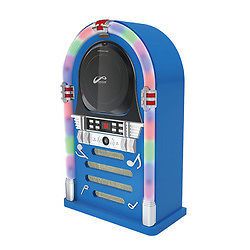 Bluetooth/CD Jukebox with LED Neon Lights - Blue (P17-J95BFC-6)