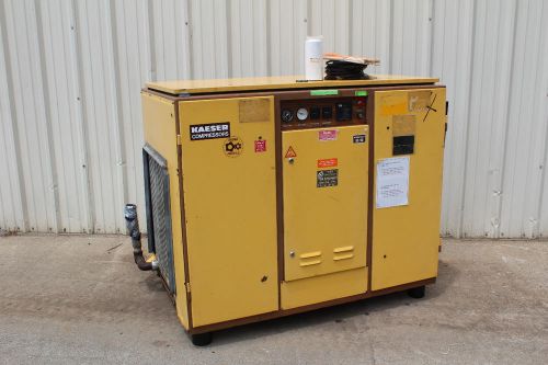 Kaeser 40hp rotary screw air compressor bs50 cfm 196 pis 110 for sale