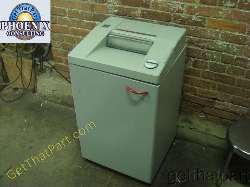 Ideal destroyit 2603 crosscut 1hp german industrial paper shredder for sale