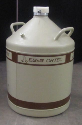 EG&amp;G ORTEC LIQUID NITROGEN DEWAR CRYOGENIC TANK  30 LITRE (#1604)