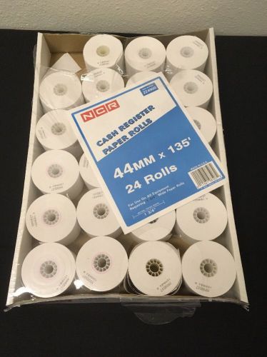 NCR Cash Register Rolls Paper Rolls 44mm (1 3/4&#034;) x 135&#039;