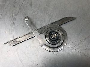 STARRETT UNIVERSAL BEVEL VERNIER PROTRACTOR NO. 364