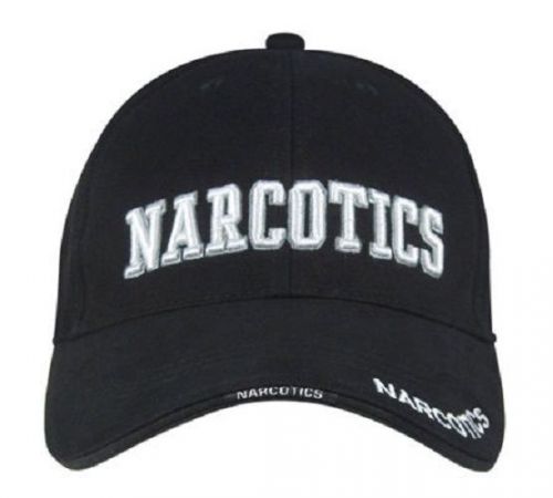 Deluxe Low Profile Cap Blk - Narcotics