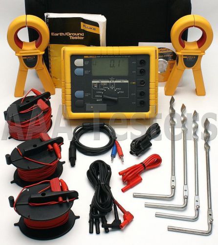 Fluke 1625 Advanced Earth Ground Tester GEO Kit 1625Kit