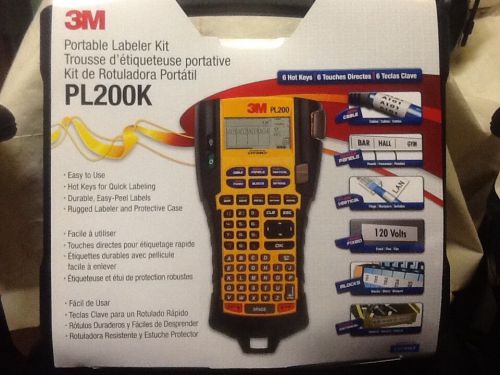 3M Dymo PL200K portable labeler label maker