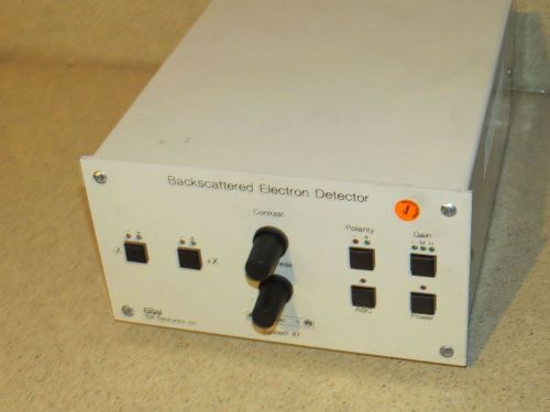 GW ELECTRONICS BACKSCATTERED ELECTRON DETECTOR SYSTEM 47 (ed1)