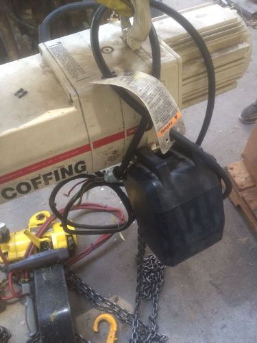 1/4 ton coffing jlc0516 fpm 230/460v three phase electric chain hoist lift usa for sale