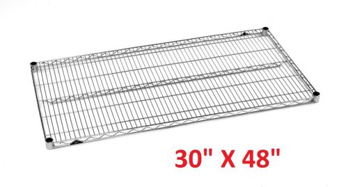 Metro 30&#034; x 48&#034; super erecta heavy-duty adjustable wire shelving **xlnt** for sale