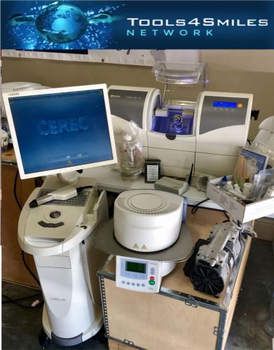 Cerec ac bluecam 2010 v4.4 software |  2010 mcxl| programat oven cs w/ pump for sale