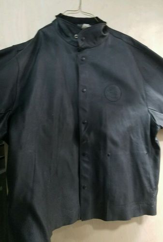 USED Black Stallion DuraLite Leather Welding Jacket 3XL