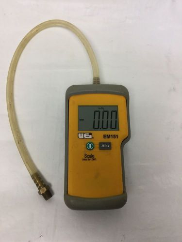 UEi EM151 Digital Single Input Handheld Manometer