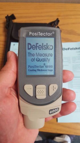 Defelsko Positector 6000 FN1 Standard Memory Body and NEW FN Probe