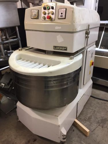 Lucks SM160 Spiral Dough Baker Baking Mixer 208 Volt 3 Phase