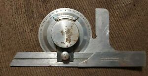 # BSBP BROWN &amp; SHARPE UNIVERSAL BEVEL PROTRACTOR, No. 495 6&#034; blade no case