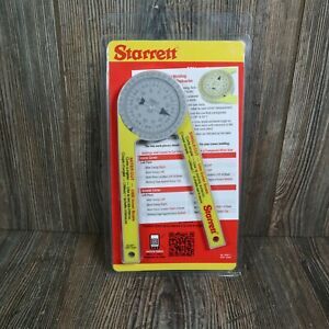 Starrett Miter Cut Protractor New Sealed