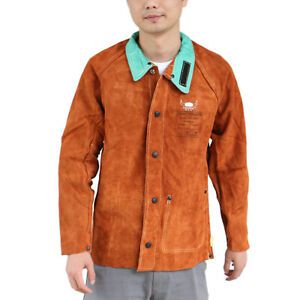 Flame-Resistant Welding Jacket Welder Protective Suit Labor Clothing